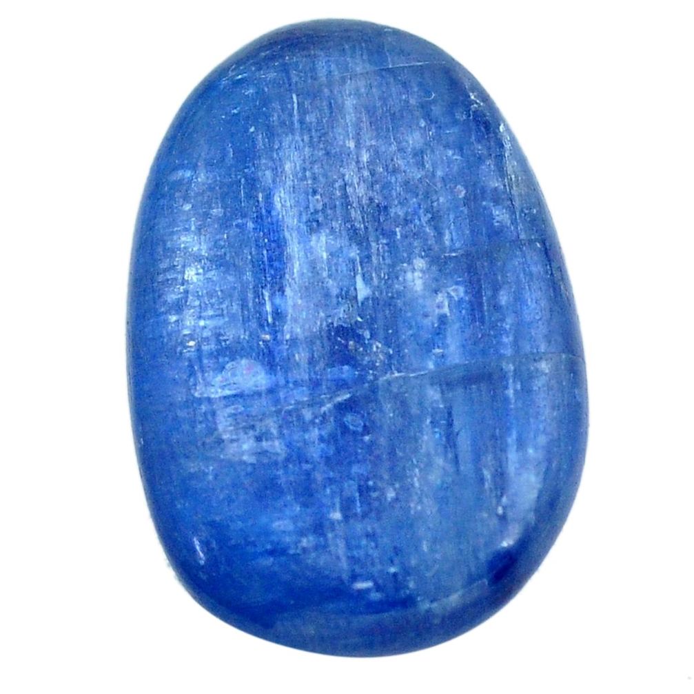 Natural 33.45cts kyanite blue cabochon 29x19 mm fancy loose gemstone s12284