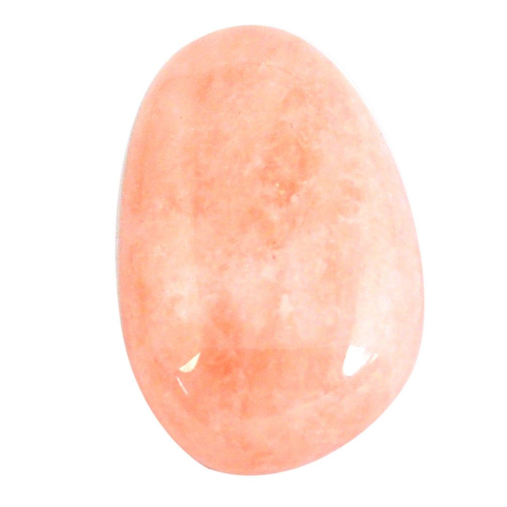 Natural 22.40cts morganite orange cabochon 23.5x16mm fancy loose gemstone s11685