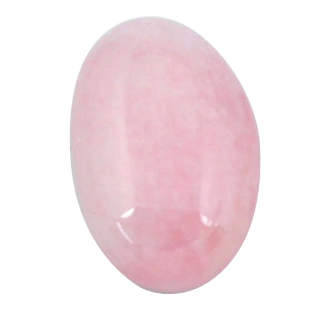 Natural 21.30cts morganite pink cabochon 22x15 mm oval loose gemstone s11698