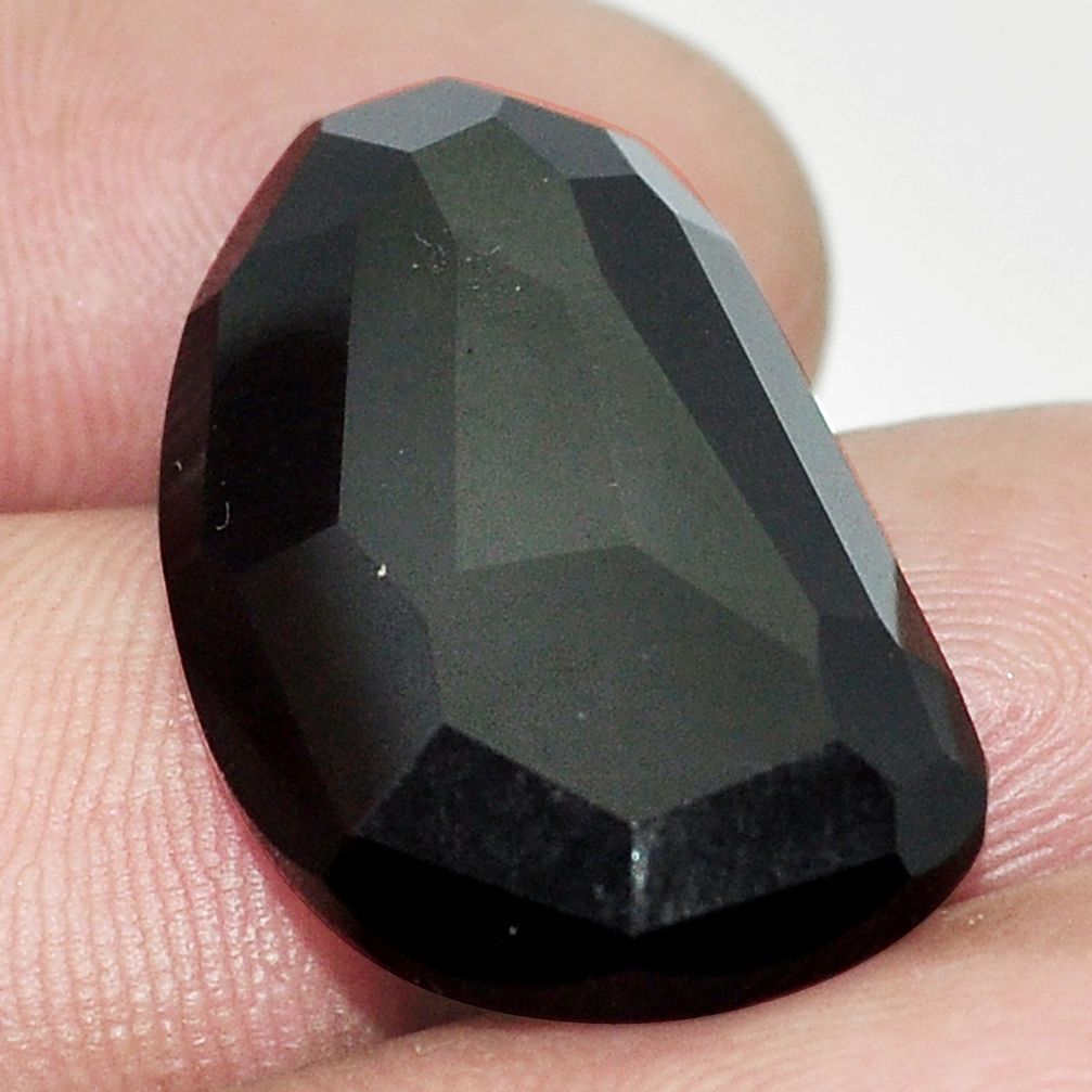 Natural 17.40cts obsidian eye rainbow cabochon 26x15.5 mm loose gemstone s9926