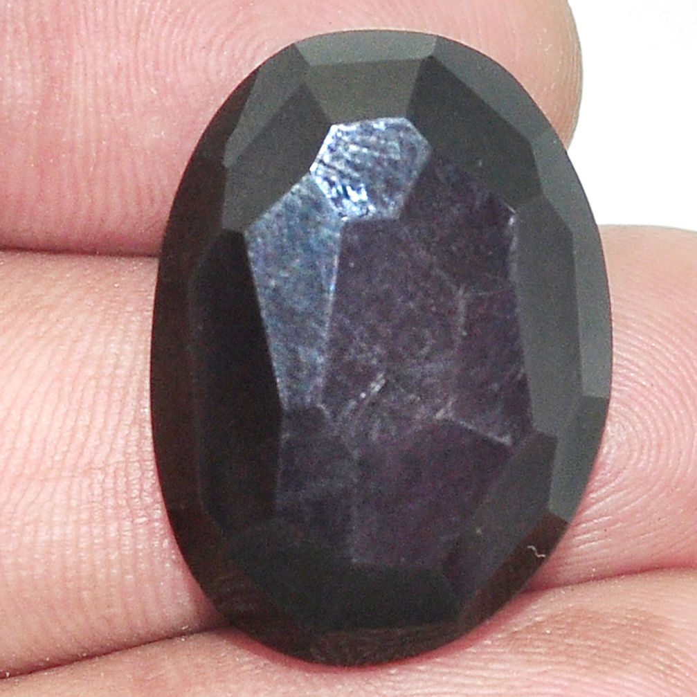 Natural 20.15cts obsidian eye rainbow cabochon 26x16 mm loose gemstone s9922