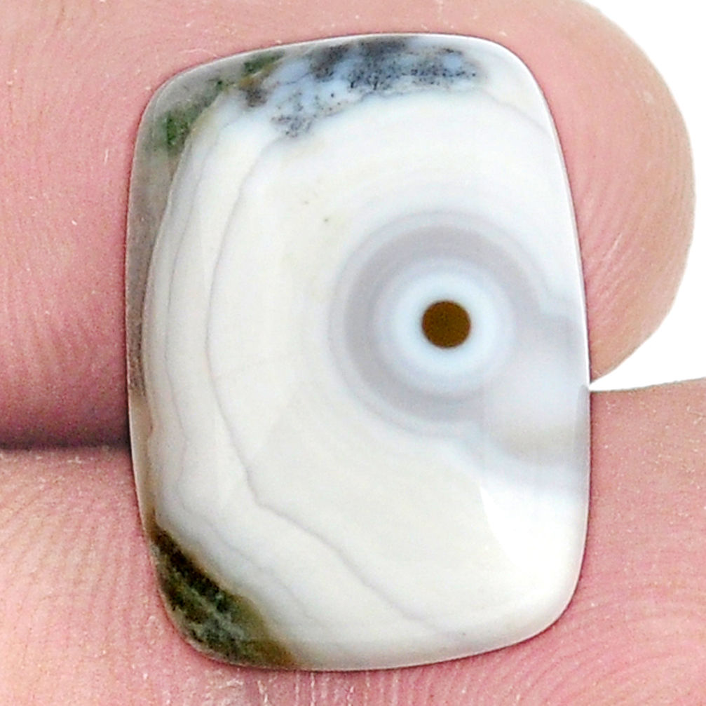 Natural 12.40cts ocean sea jasper multi color 18x13 mm loose gemstone s10285