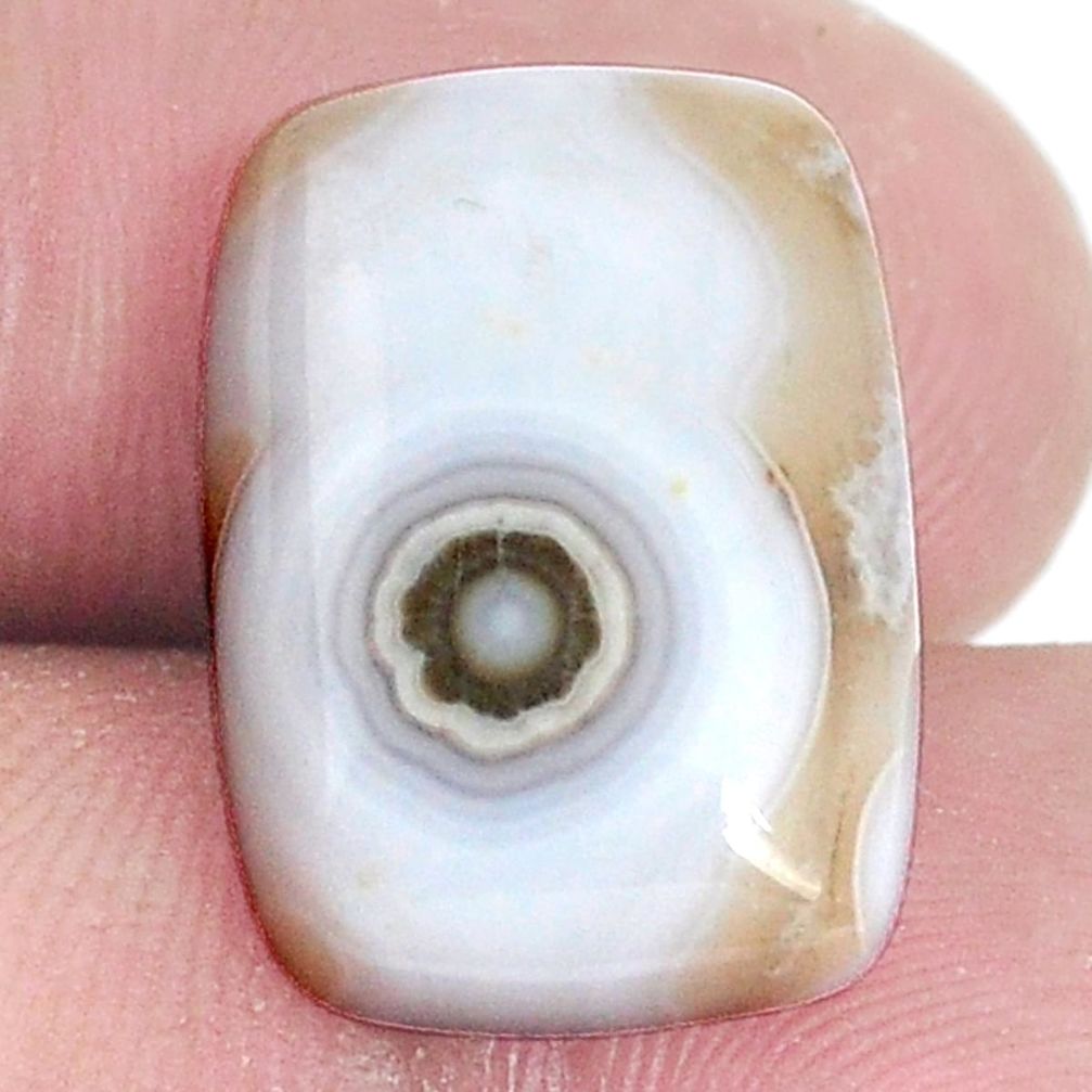 Natural 12.10cts ocean sea jasper multi color 18x13 mm loose gemstone s10296