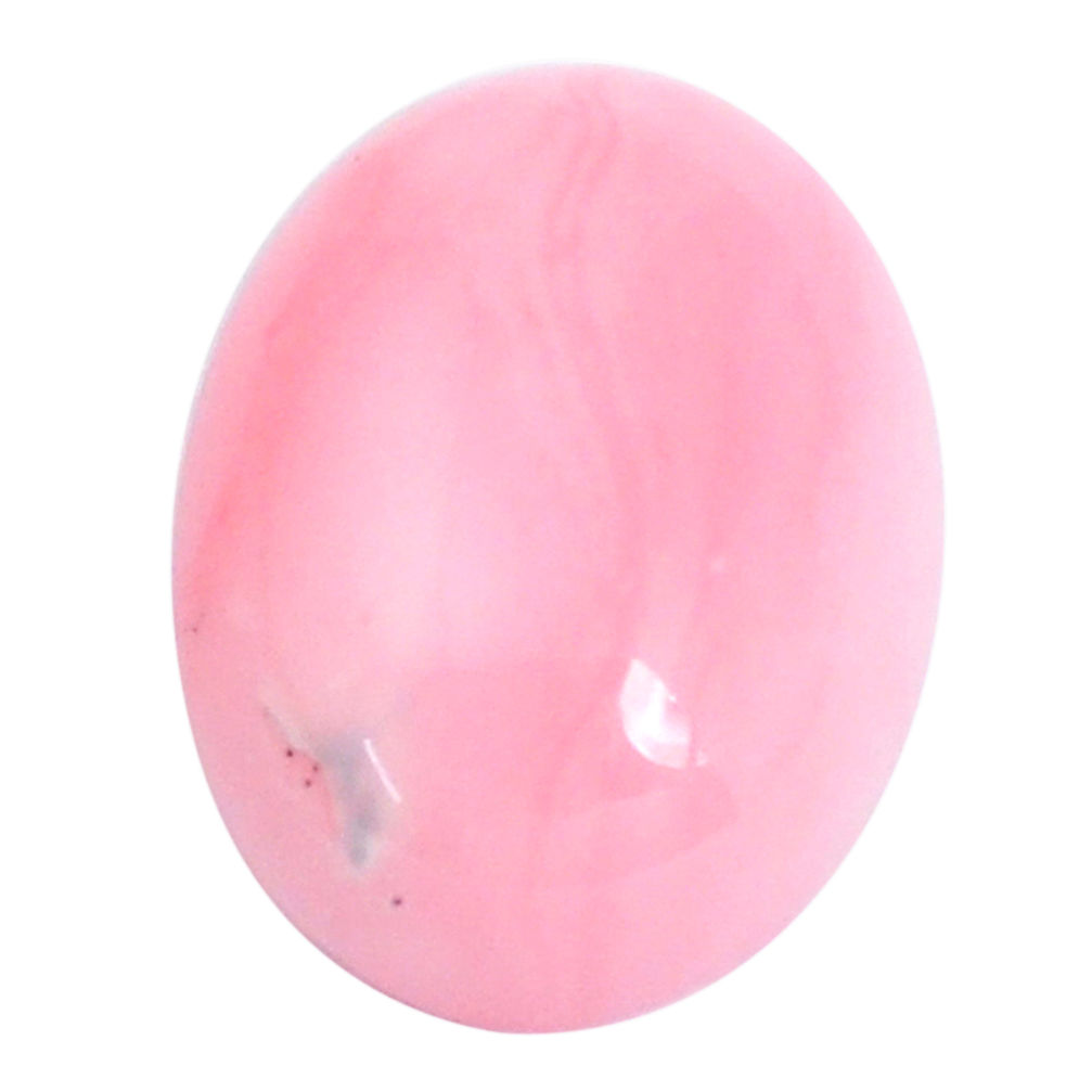 Natural 8.45cts opal pink cabochon 16x12 mm oval loose gemstone s10322