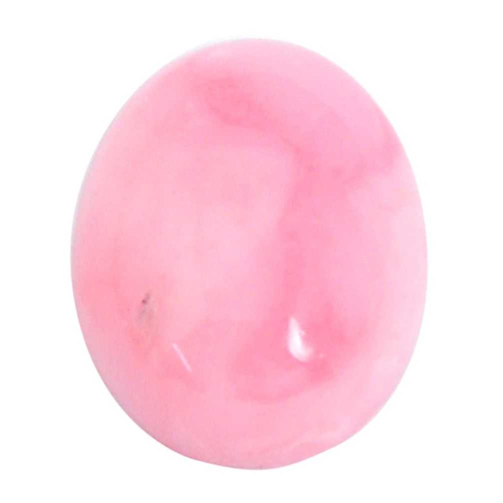 Natural 8.45cts opal pink cabochon 16x12 mm oval loose gemstone s10334