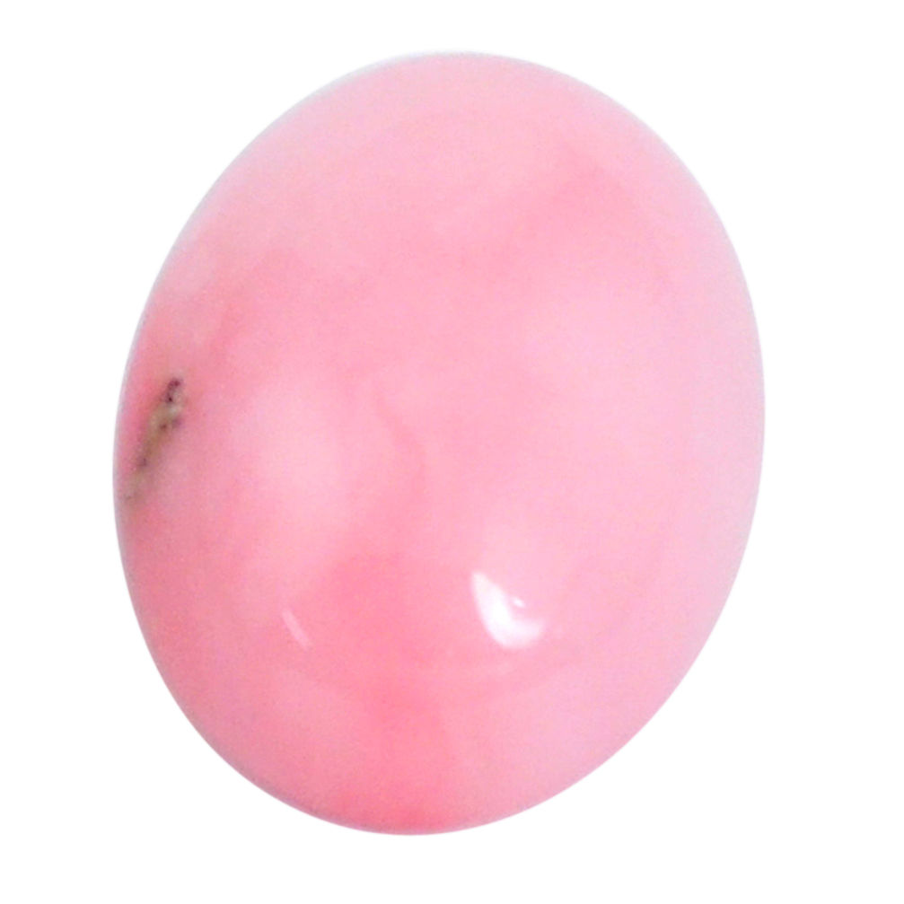 Natural 9.35cts opal pink cabochon 16x12 mm oval loose gemstone s10335