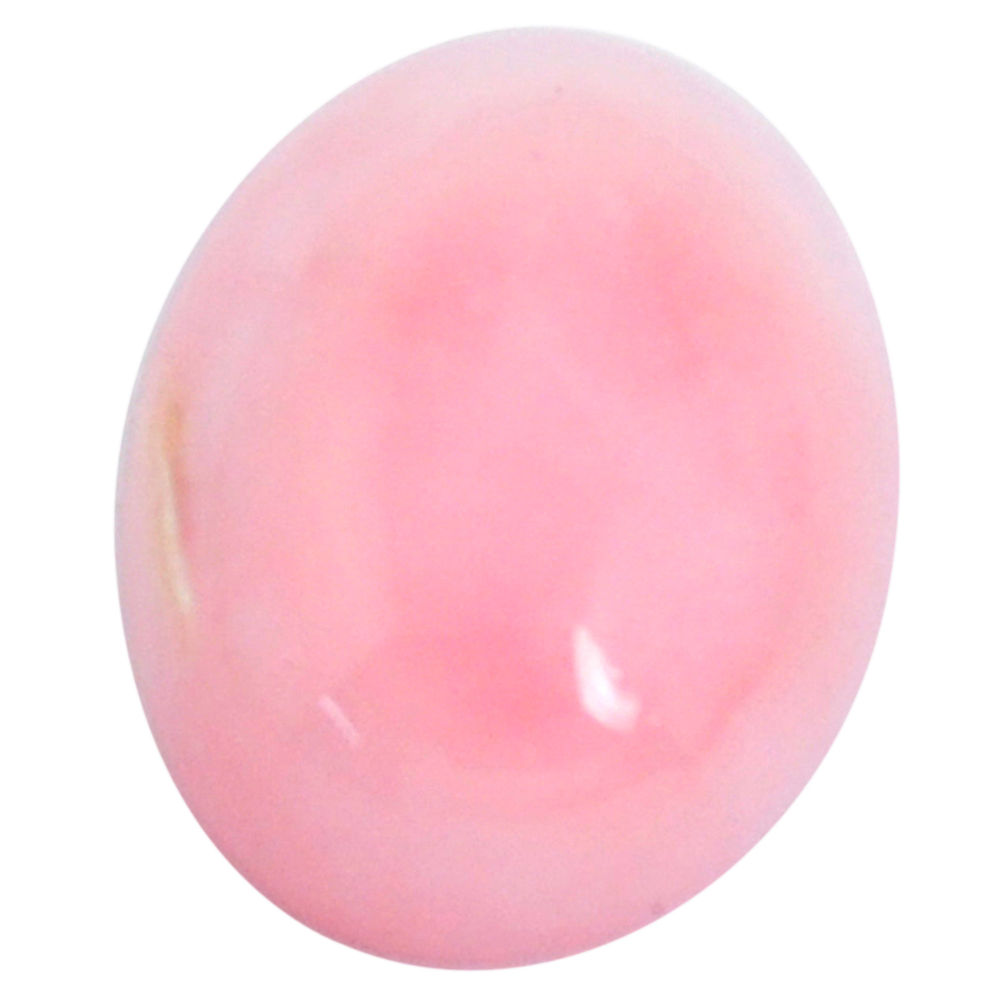 Natural 8.45cts opal pink cabochon 16x12 mm oval loose gemstone s10336
