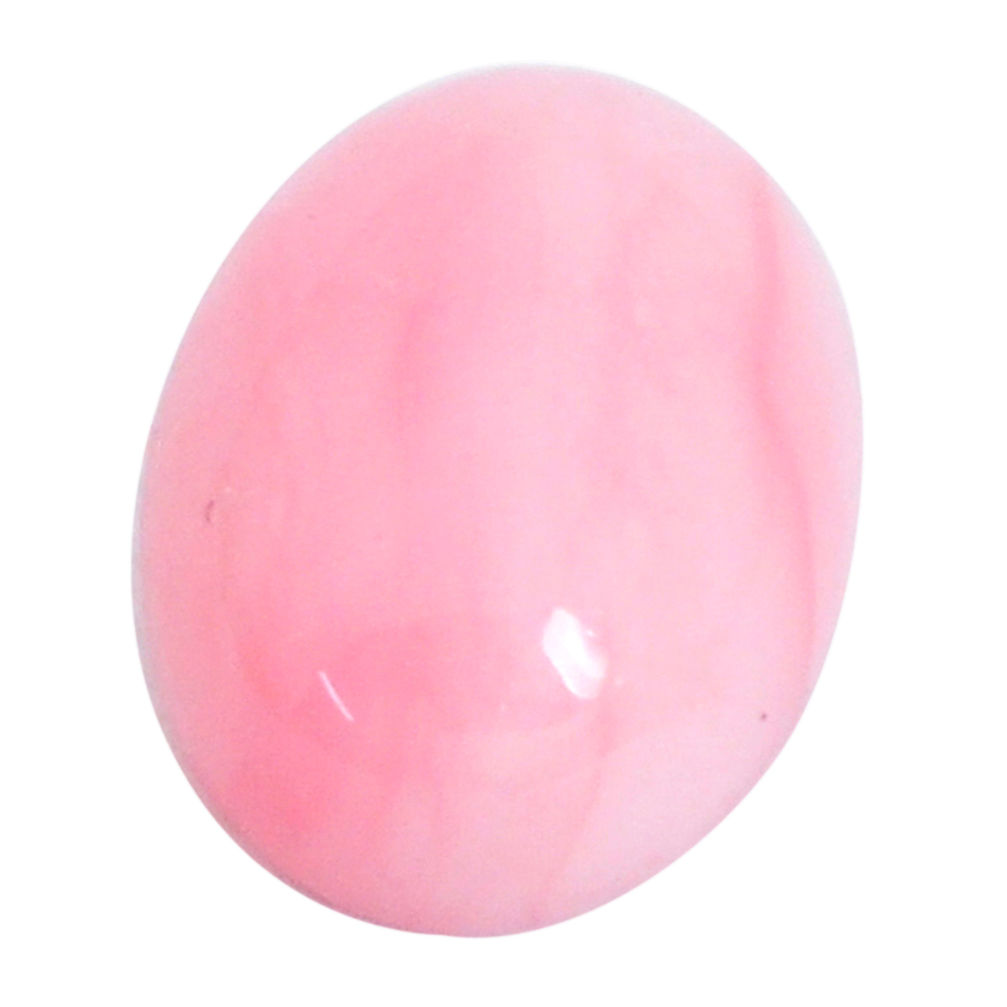 Natural 9.45cts opal pink cabochon 16x12 mm oval loose gemstone s10338
