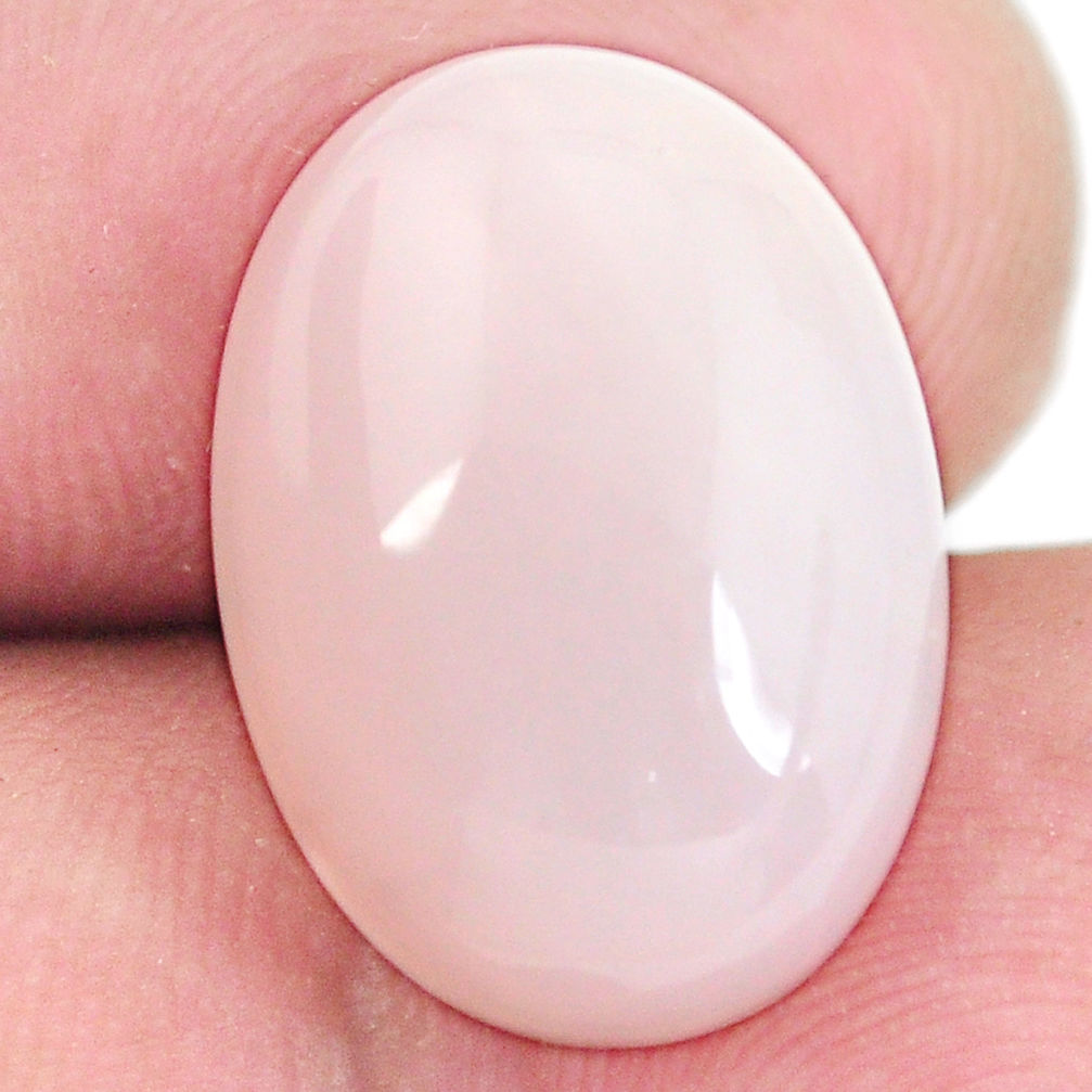 Natural 11.20cts opal pink cabochon 18x13 mm oval loose gemstone s11882