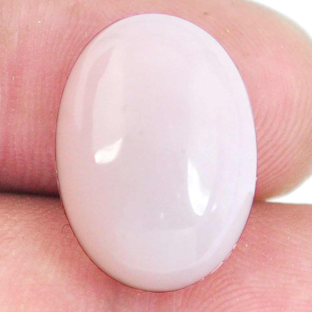 Natural 11.20cts opal pink cabochon 18x13 mm oval loose gemstone s11896