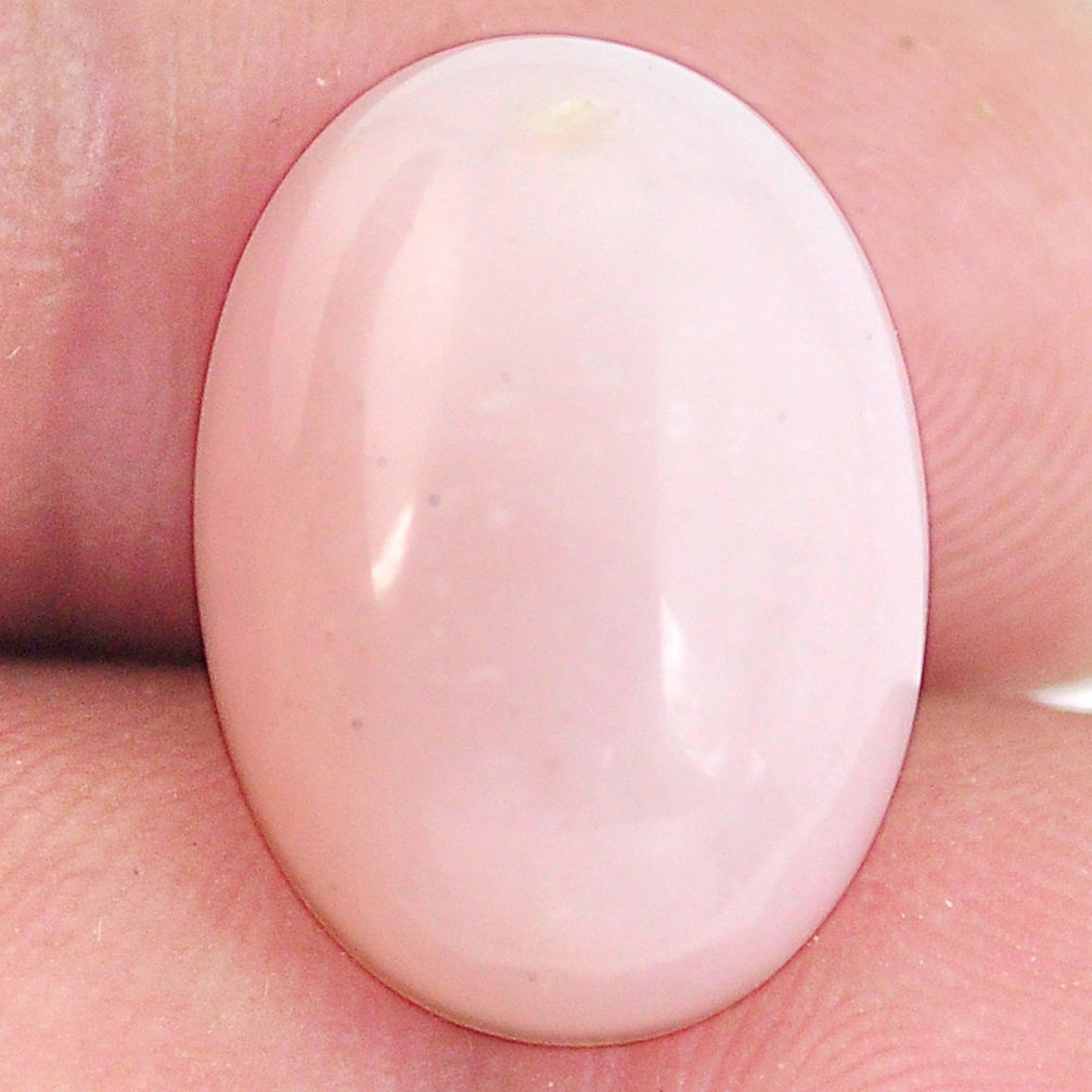 Natural 11.35cts opal pink cabochon 18x13 mm oval loose gemstone s11898