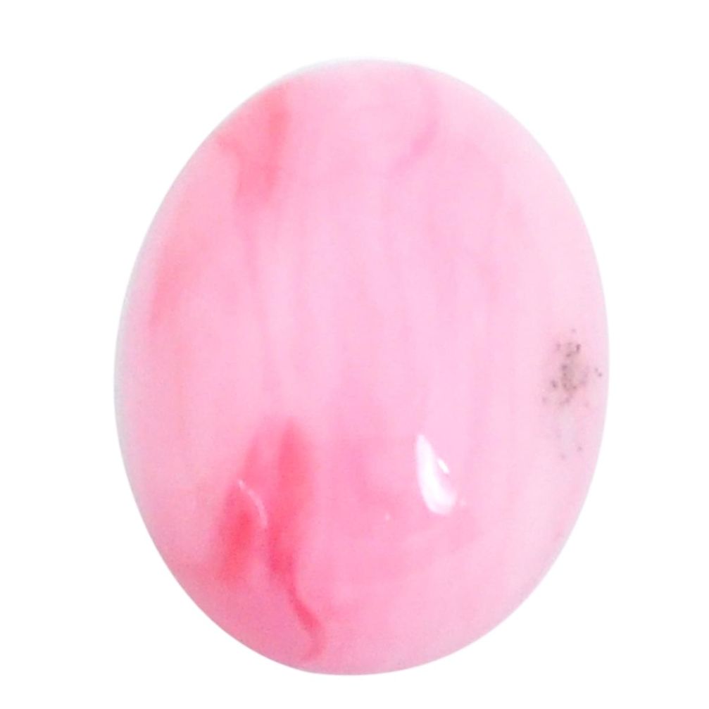Natural 15.10cts opal pink cabochon 20x15 mm oval loose gemstone s10305