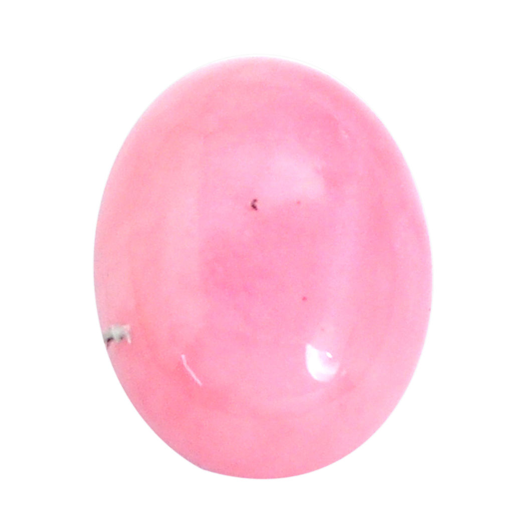 Natural 13.45cts opal pink cabochon 20x15 mm oval loose gemstone s10313