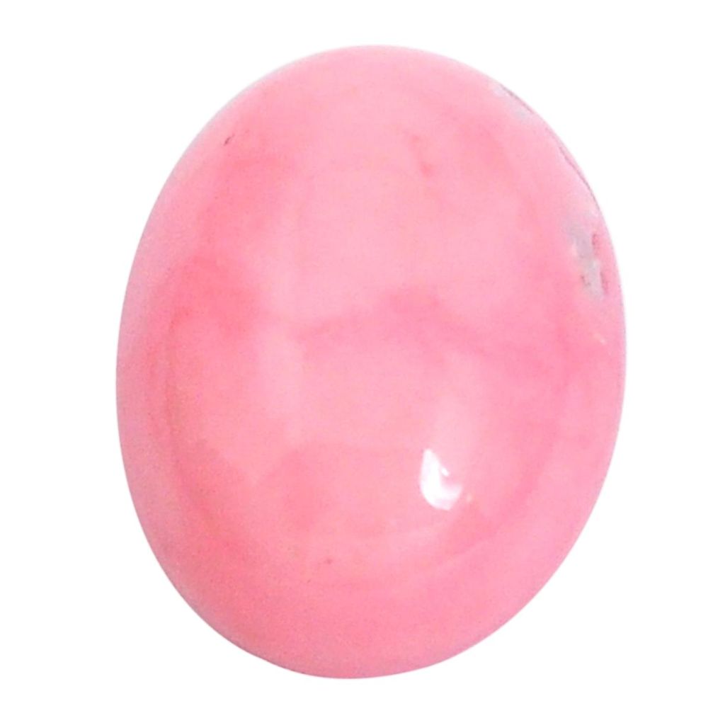 Natural 14.30cts opal pink cabochon 20x15 mm oval loose gemstone s10319