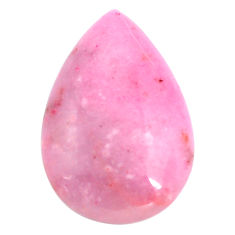 Natural 18.45cts petalite pink 28x18 mm pear loose gemstone s14406