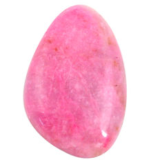 Natural 28.45cts petalite pink 33x21 mm fancy loose gemstone s14414