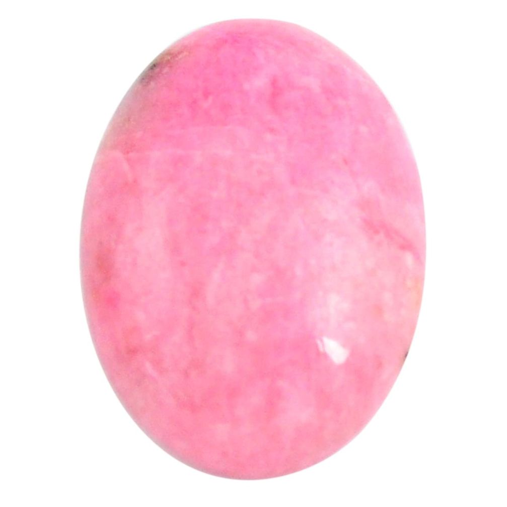 Natural 13.15cts petalite pink cabochon 22x15.5 mm oval loose gemstone s14438