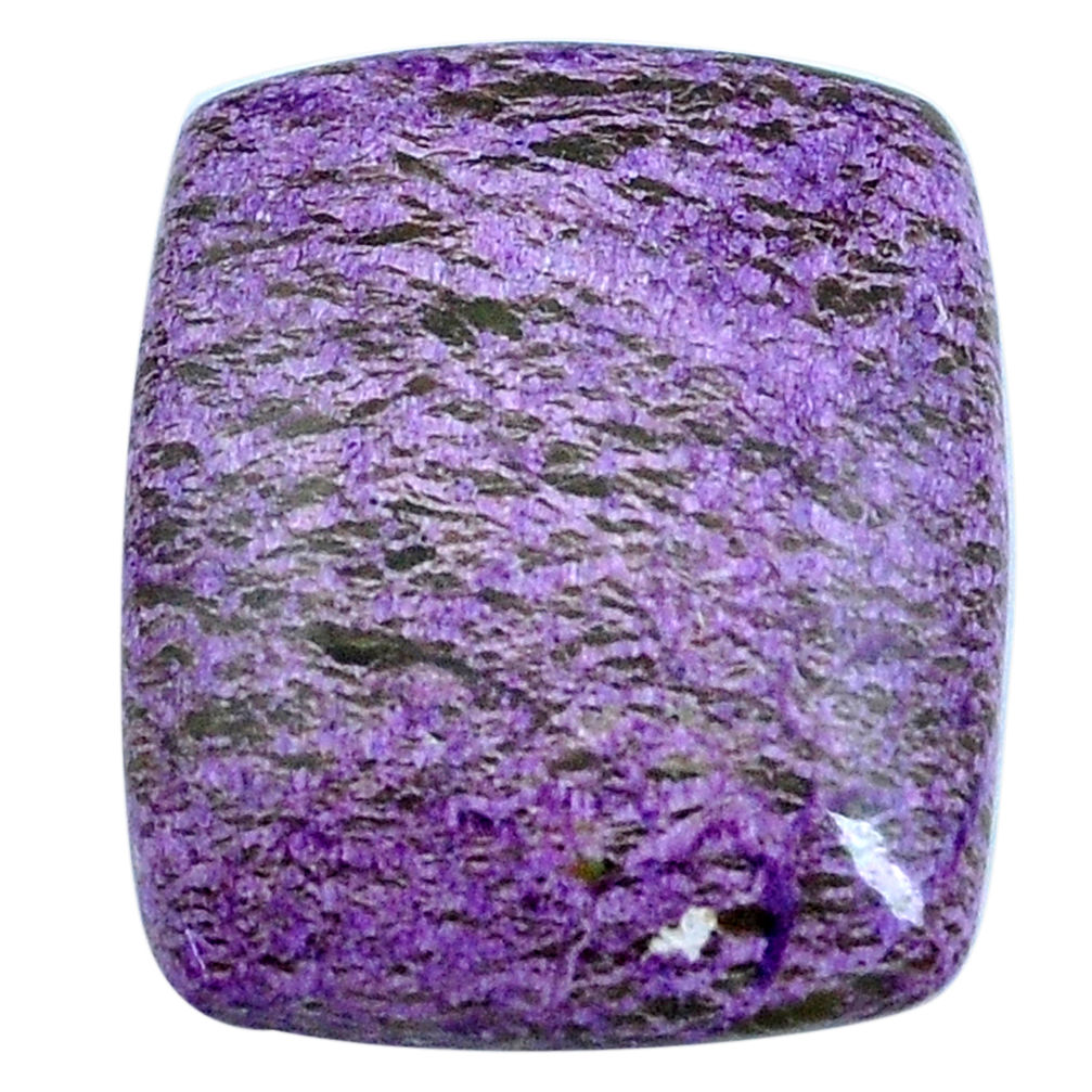 Natural 15.10cts purpurite purple cabochon 24x20mm octagan loose gemstone s14011