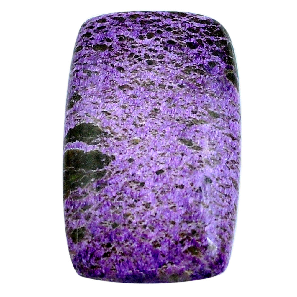 Natural 14.45cts purpurite purple cabochon 27x17mm octagan loose gemstone s14014
