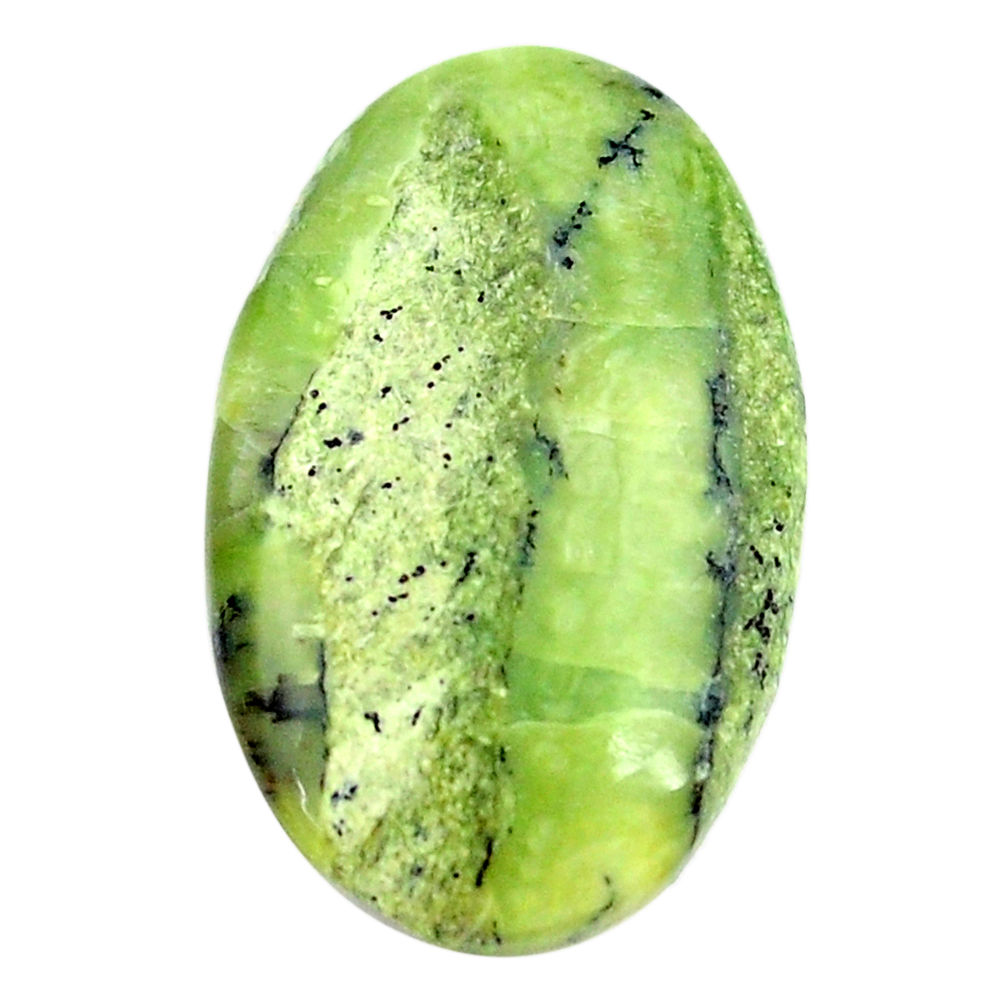 Natural 12.40cts swiss imperial opal green 25x16 mm oval loose gemstone s14380