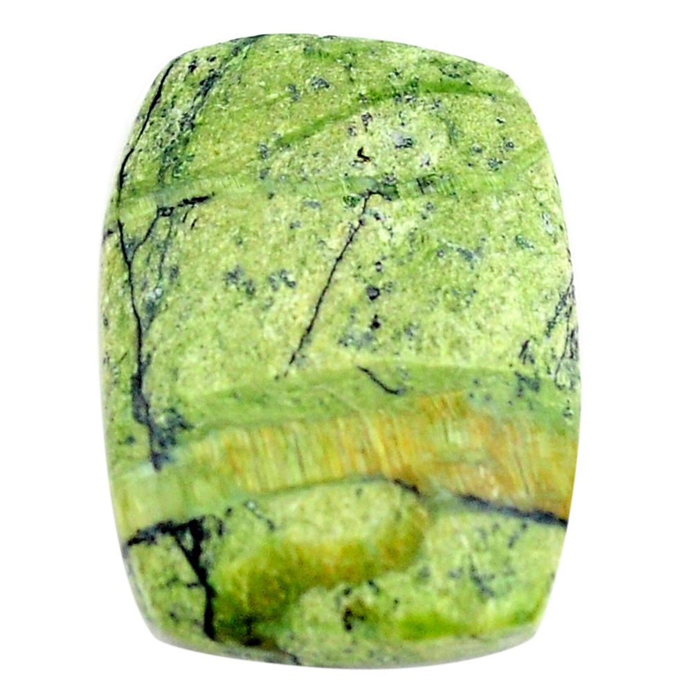Natural 15.10cts swiss imperial opal green 25x18mm octagan loose gemstone s14397