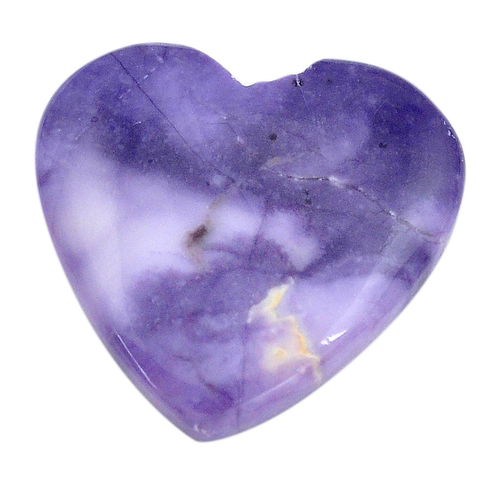 Natural 19.45cts tiffany stone purple cabochon 23.5x25 mm loose gemstone s14701