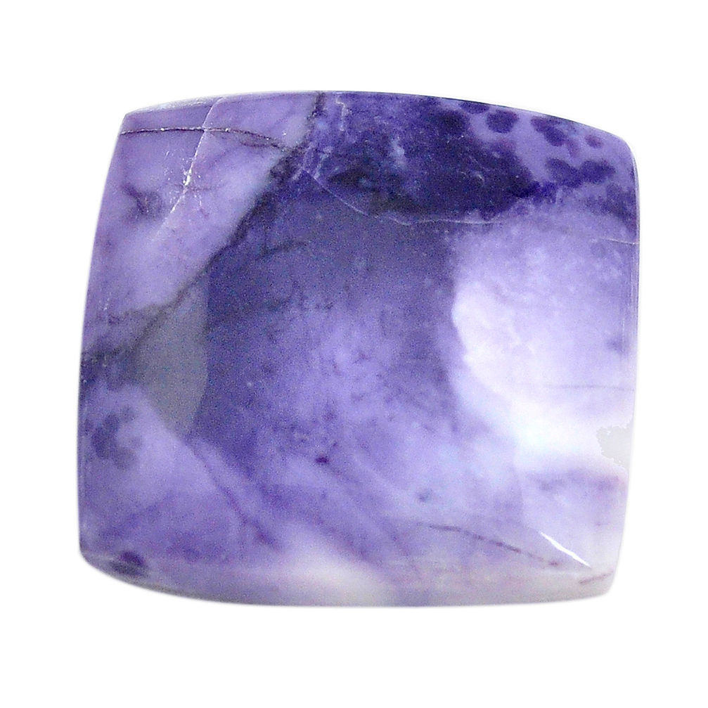Natural 29.45cts tiffany stone purple cabochon 24x24 mm loose gemstone s14697
