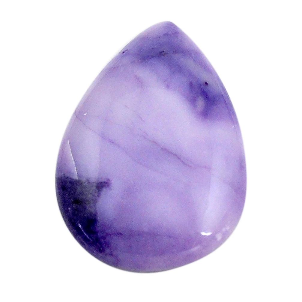 Natural 13.45cts tiffany stone purple cabochon 27x18.5 mm loose gemstone s14719
