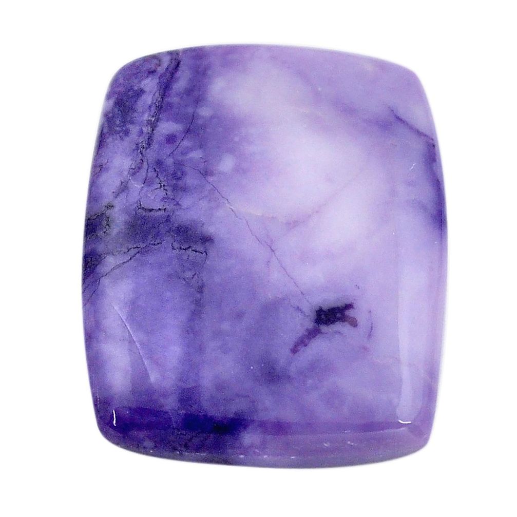 Natural 21.25cts tiffany stone purple cabochon 27x21 mm loose gemstone s14638