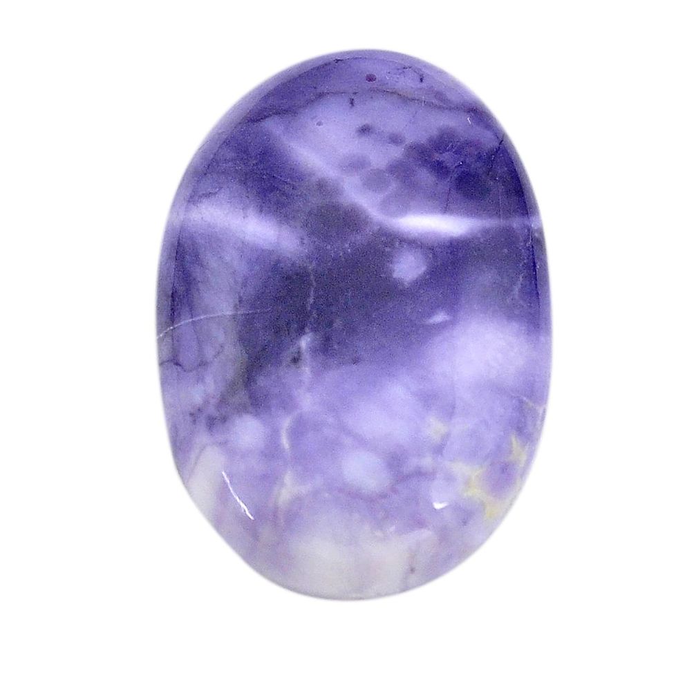 Natural 21.25cts tiffany stone purple cabochon 29x19 mm loose gemstone s14690