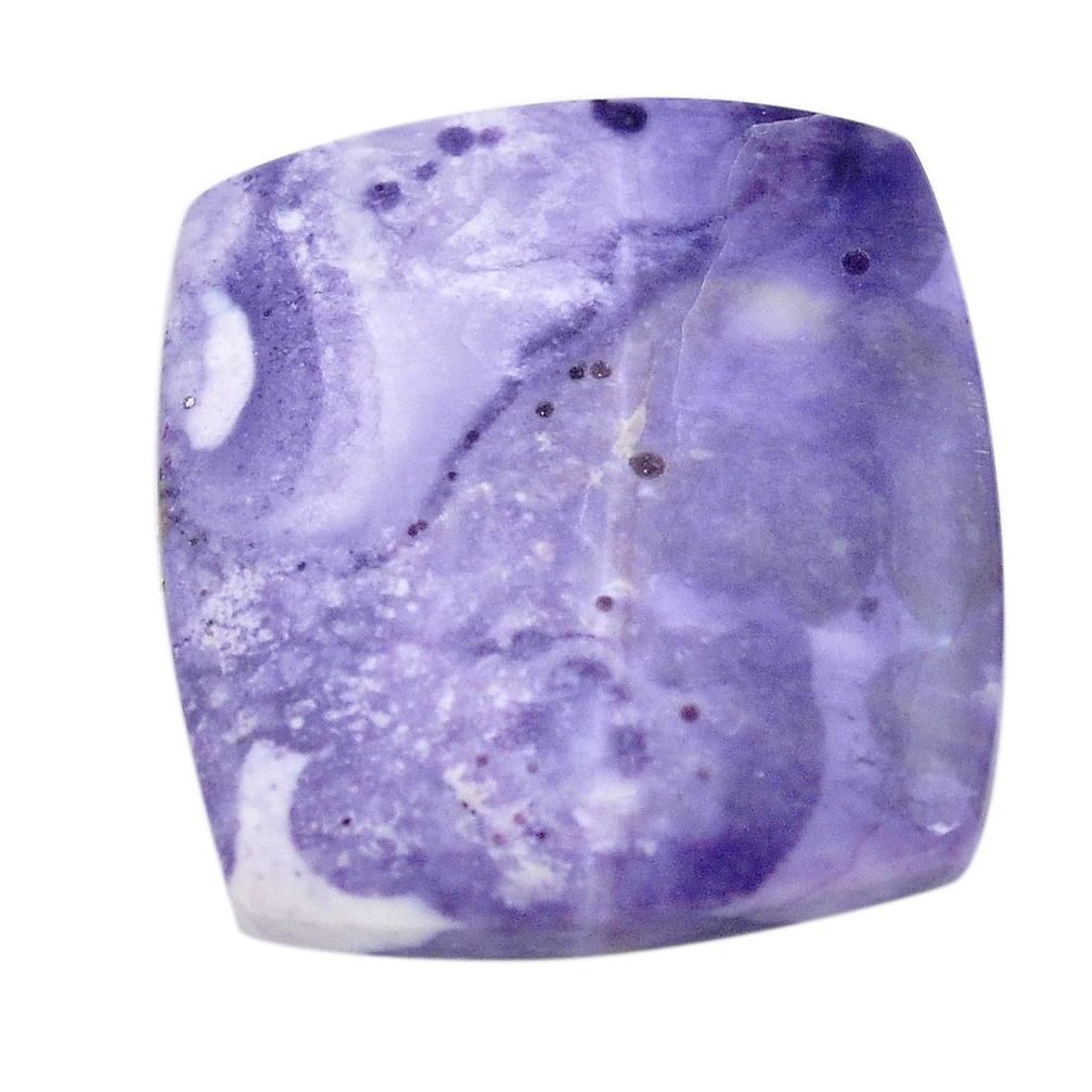 Natural 33.45cts tiffany stone purple cabochon 29x27 mm loose gemstone s14665