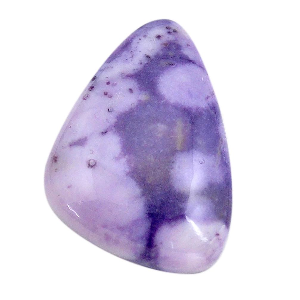 Natural 23.45cts tiffany stone purple cabochon 30x20 mm loose gemstone s14691