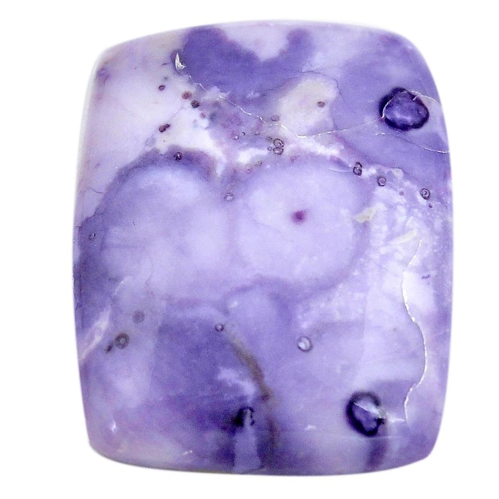 Natural 31.30cts tiffany stone purple cabochon 31x24 mm loose gemstone s14663