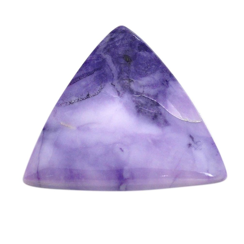 Natural 28.45cts tiffany stone purple cabochon 31x33 mm loose gemstone s14667