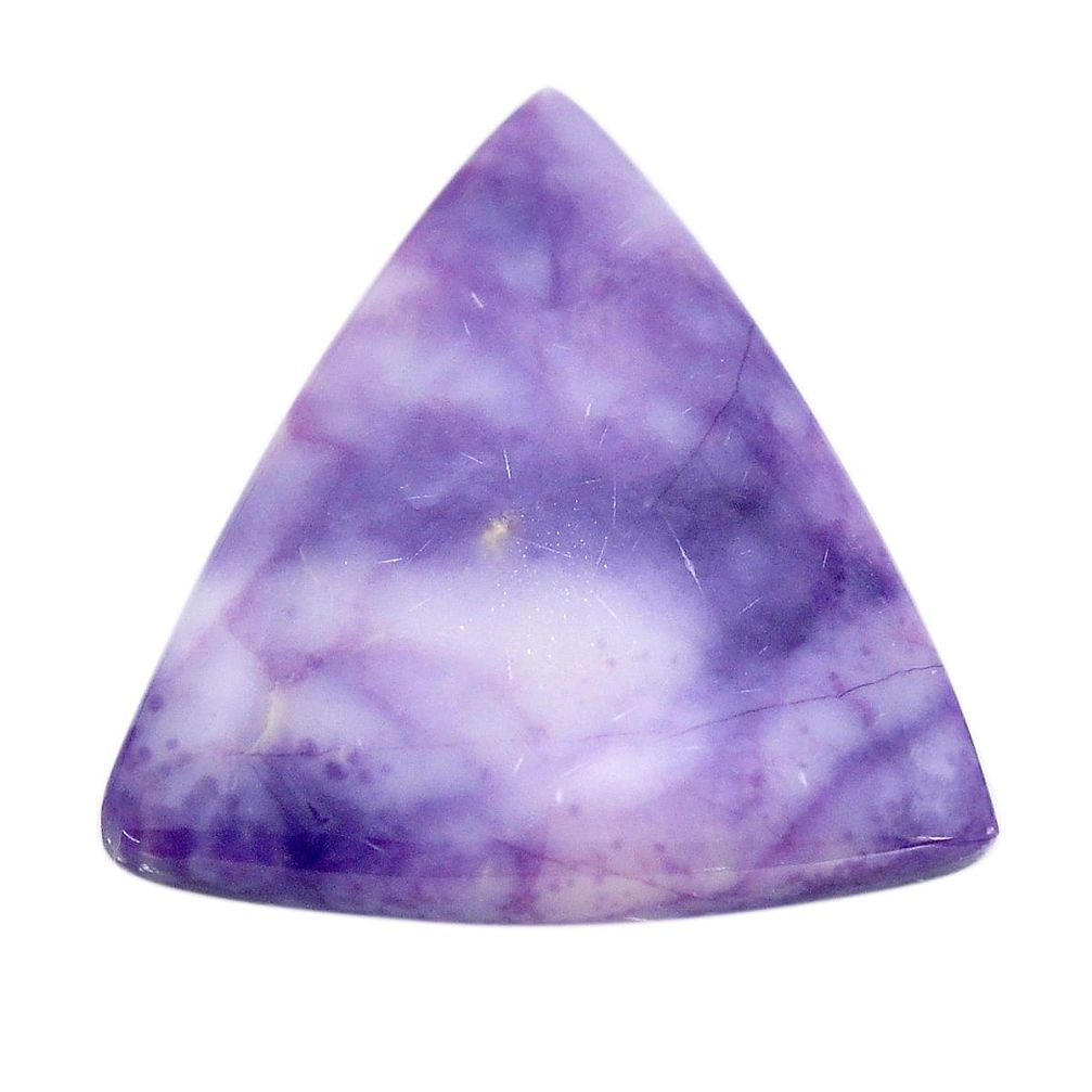 Natural 28.45cts tiffany stone purple cabochon 34x30 mm loose gemstone s14628