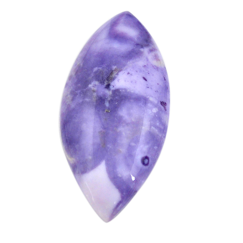 Natural 24.35cts tiffany stone purple cabochon 40x19 mm loose gemstone s14675