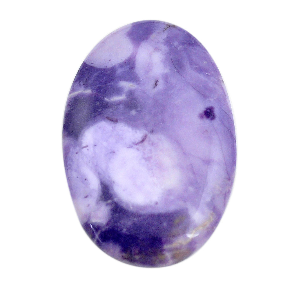 Natural 36.30cts tiffany stone purple cabochon 42.5x27 mm loose gemstone s14630