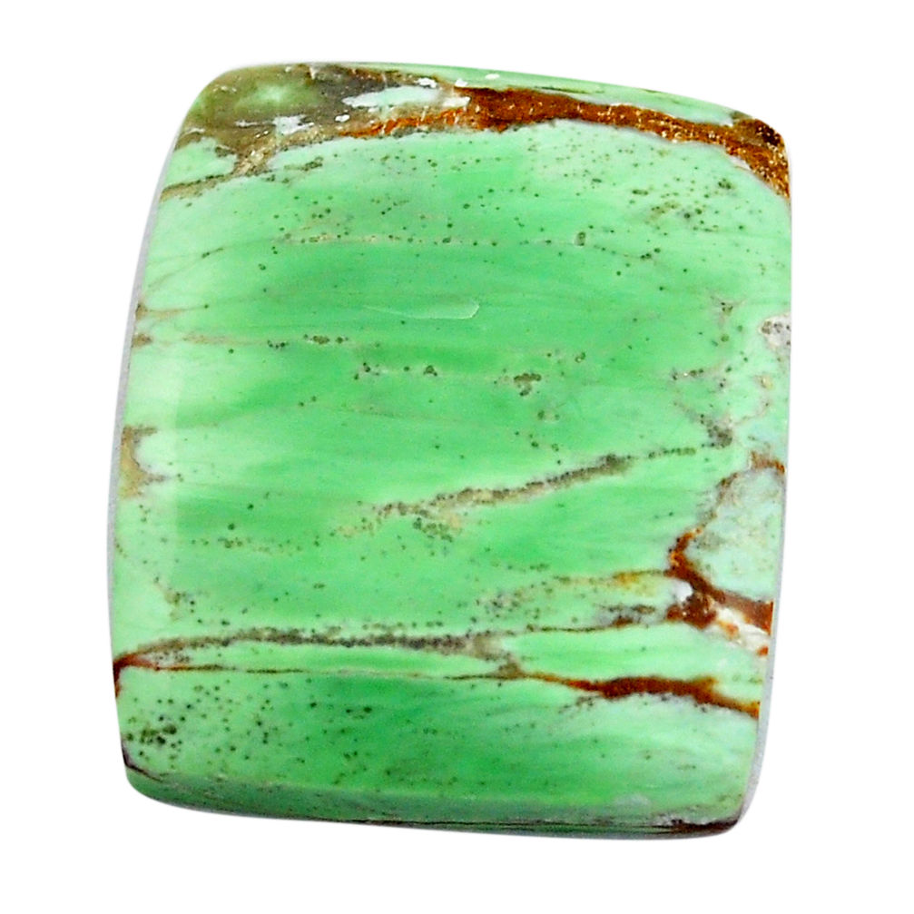 Natural 26.30cts variscite green cabochon 25x21 mm octagan loose gemstone s14858