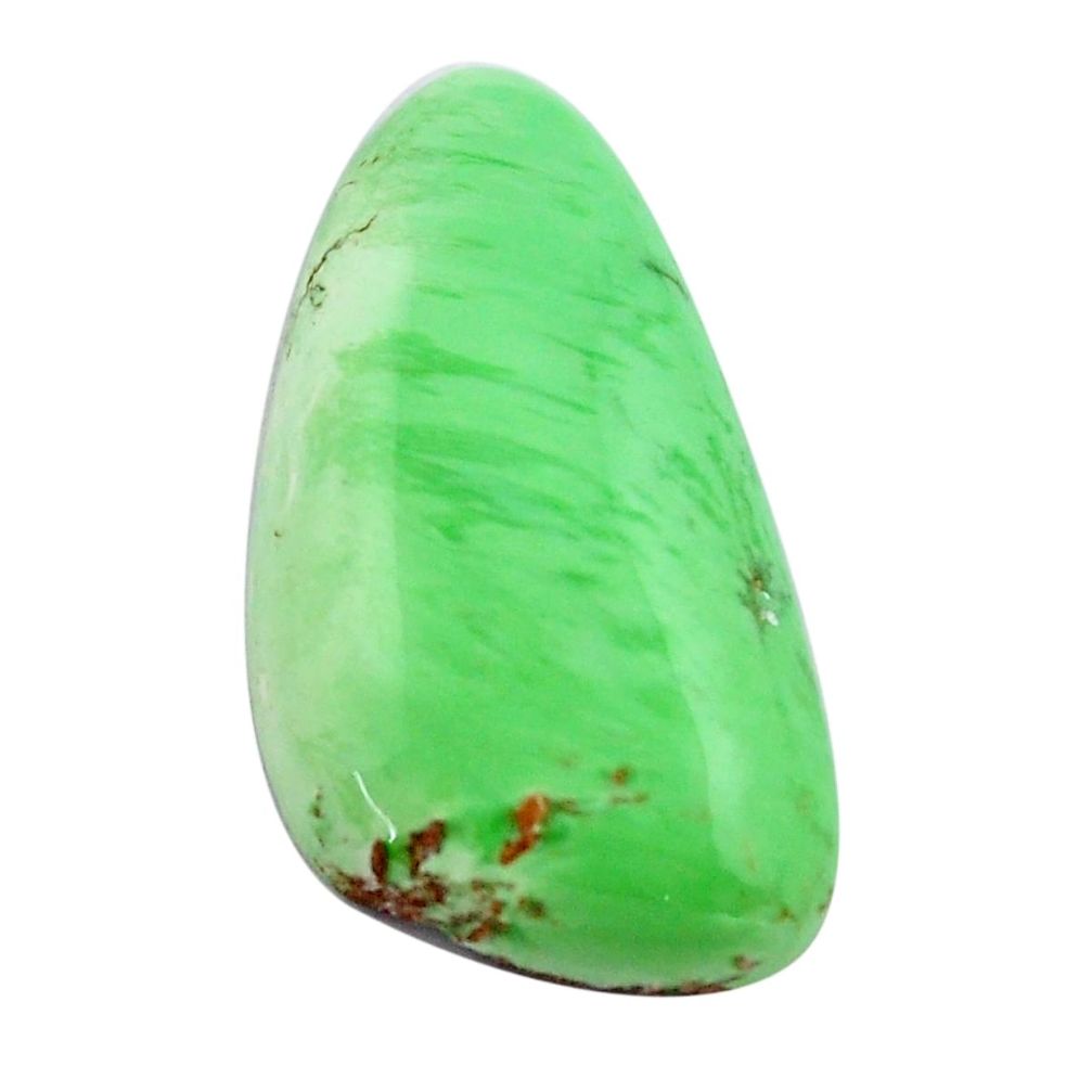 Natural 14.45cts variscite green cabochon 26.5x15 mm fancy loose gemstone s14871