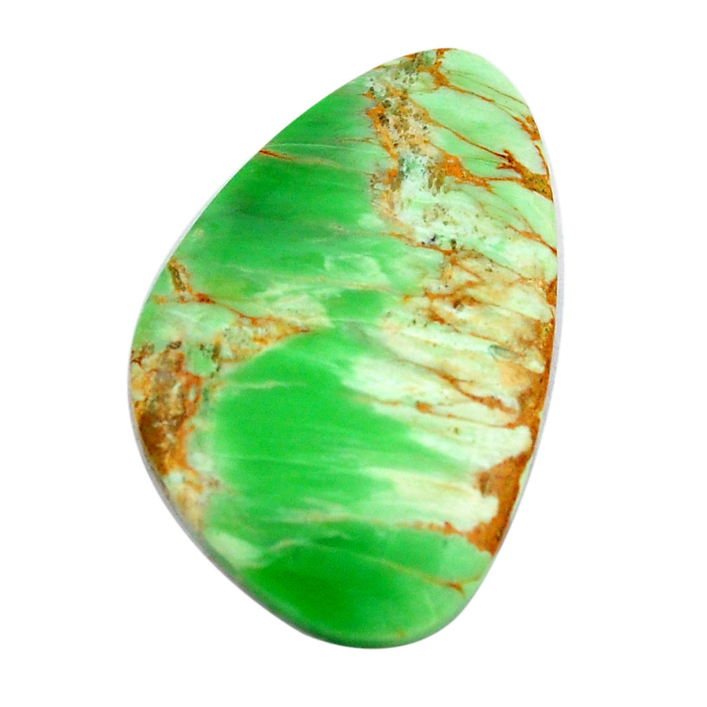 Natural 14.45cts variscite green cabochon 30x18.5 mm fancy loose gemstone s14849