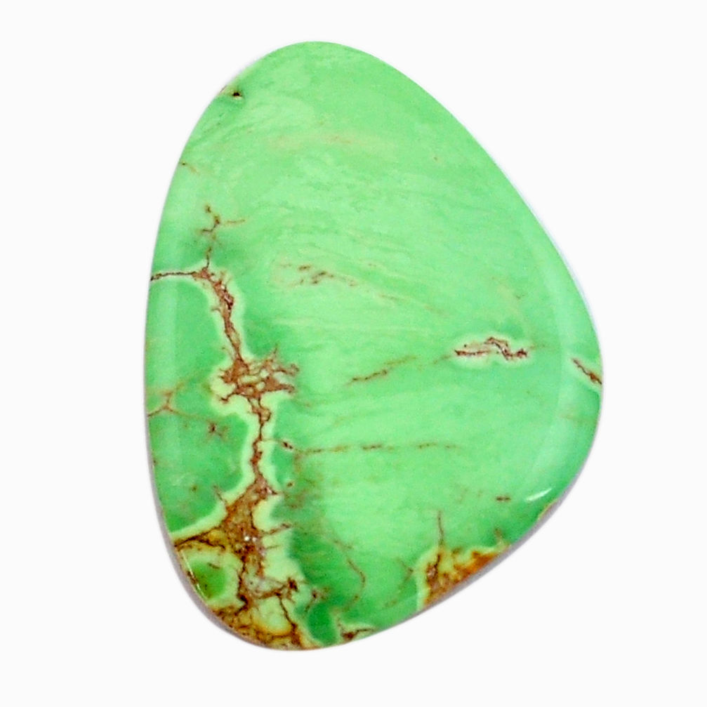 Natural 24.35cts variscite green cabochon 31x22 mm fancy loose gemstone s14880