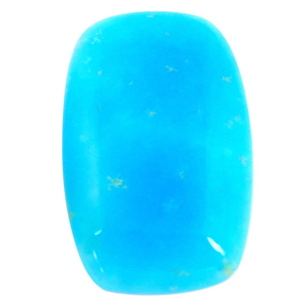 23.45cts smithsonite blue cabochon 30x19 mm octagan loose gemstone s14322