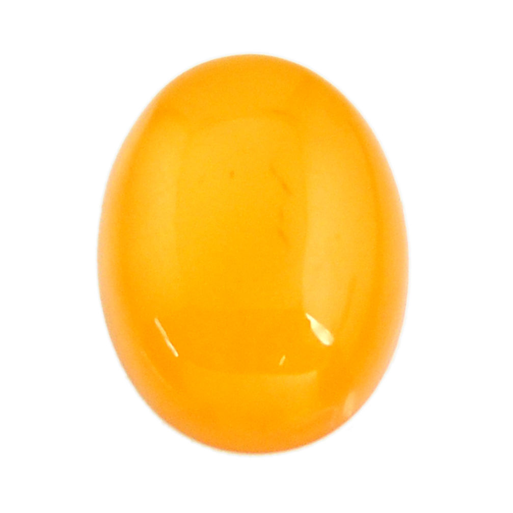 amber bone yellow cabochon 17x13 mm oval loose gemstone s15683