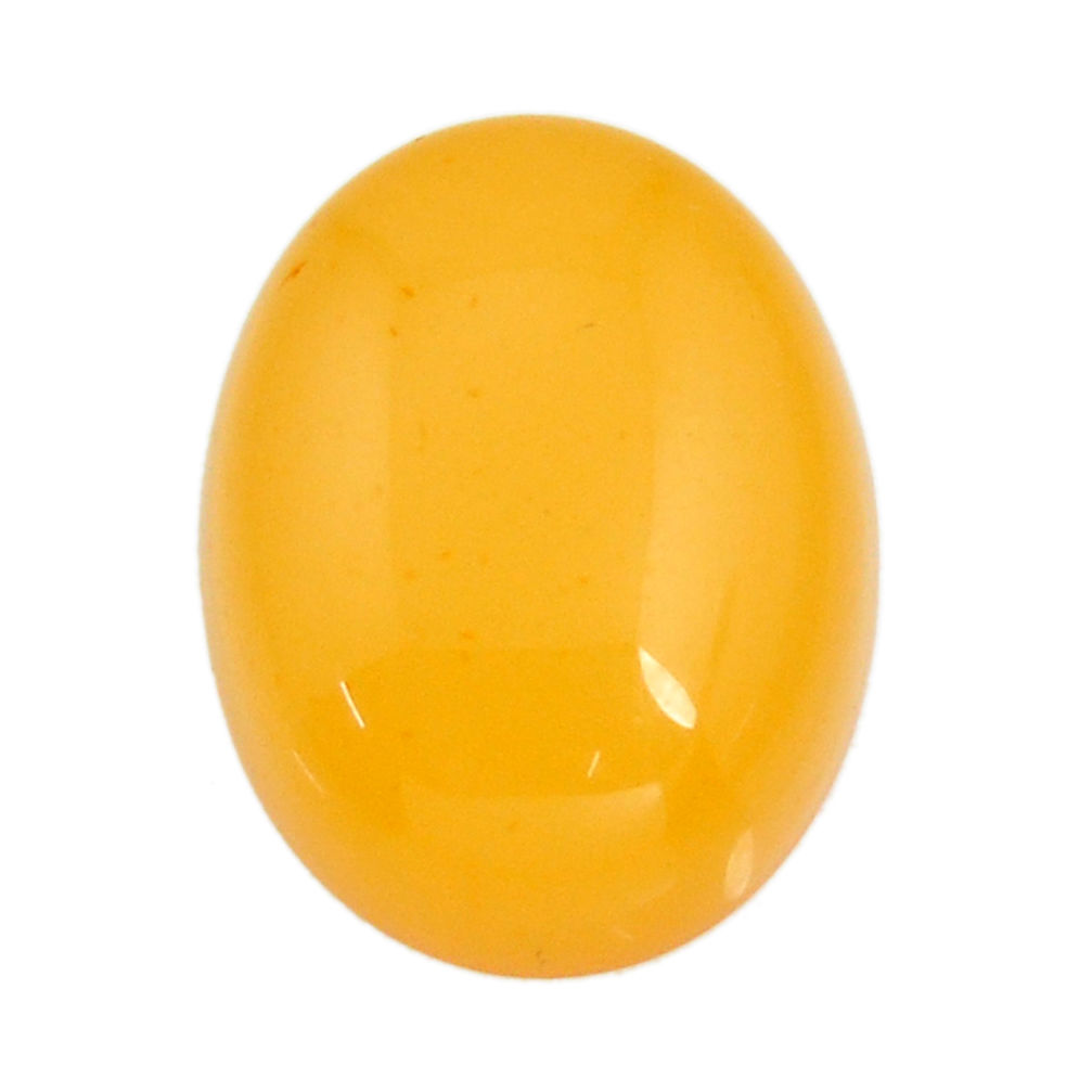 amber bone yellow cabochon 18x14 mm oval loose gemstone s15699