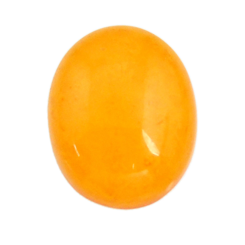 amber bone yellow cabochon 15x12 mm oval loose gemstone s15706