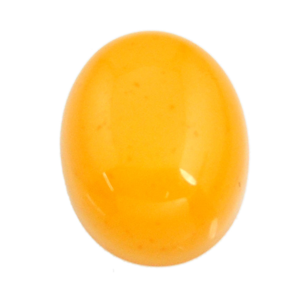 amber bone yellow cabochon 16x13 mm oval loose gemstone s15711