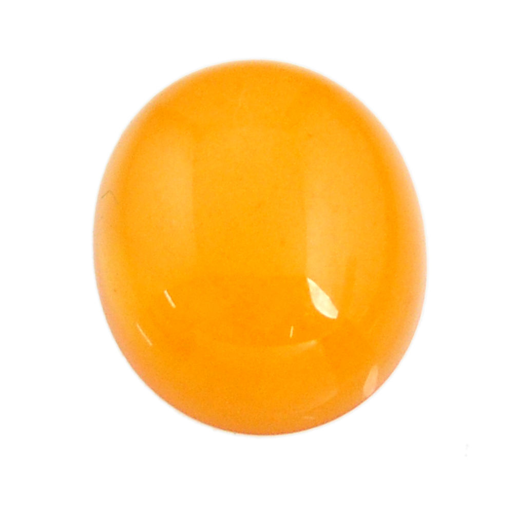 amber bone yellow cabochon 15x13 mm oval loose gemstone s15712