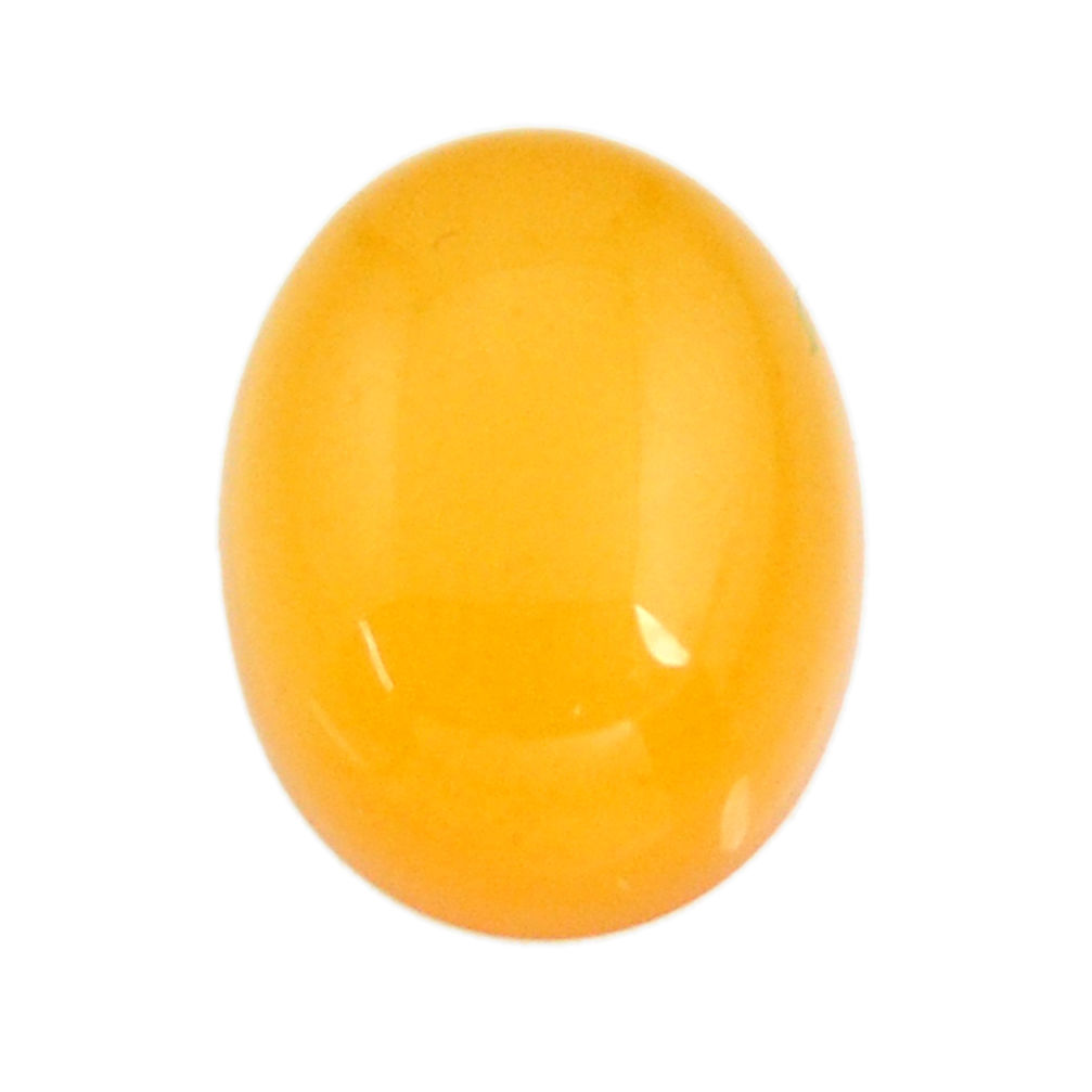 amber bone yellow cabochon 15x12 mm oval loose gemstone s15720