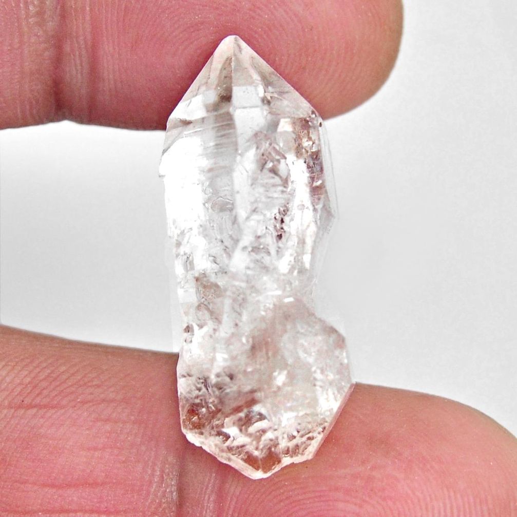  herkimer diamond white rough 20x13 mm loose gemstone s15774