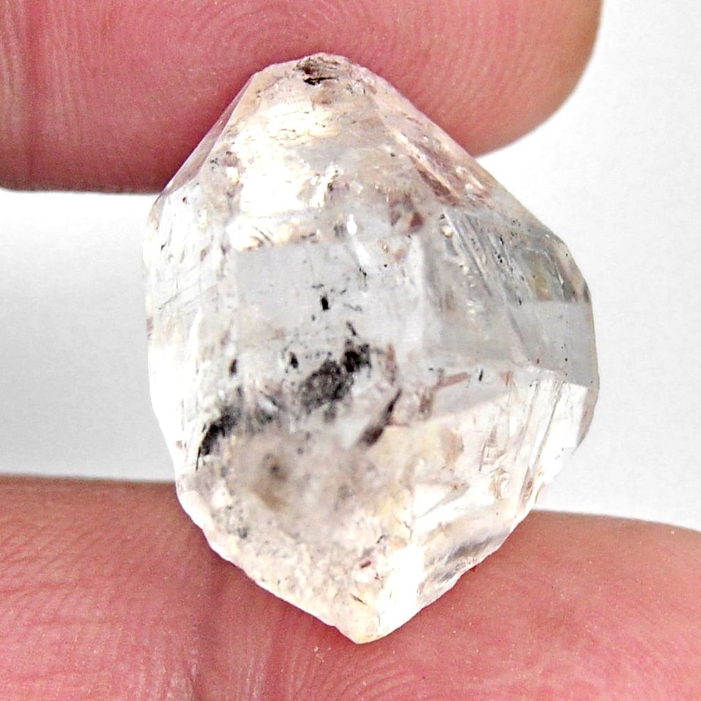  herkimer diamond white rough 22x17 mm loose gemstone s15778